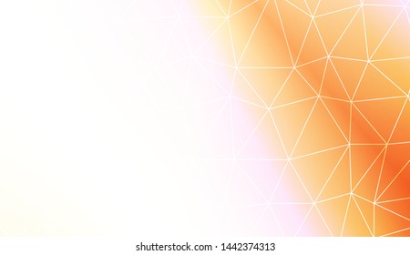 Low poly layout. For your wallpaper, advert, banner, poster. Vector illustration. Creative gradient color. 