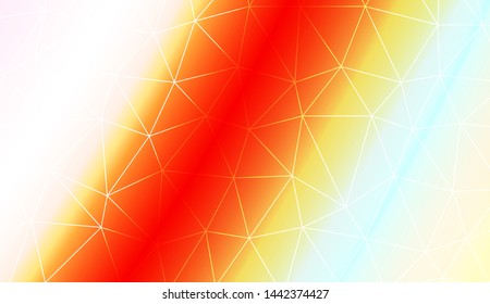 Low poly layout. For your wallpaper, advert, banner, poster. Vector illustration. Creative gradient color. 