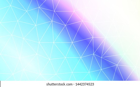 Low poly layout. For your wallpaper, advert, banner, poster. Vector illustration. Creative gradient color. 