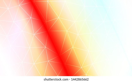 Low poly layout. For your wallpaper, advert, banner, poster. Vector illustration. Creative gradient color. 