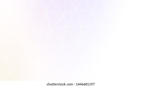 Low poly layout. For your wallpaper, advert, banner, poster. Vector illustration. Creative gradient color. 