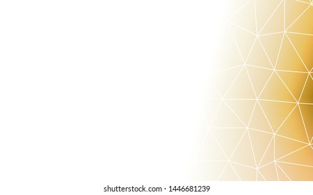 Low poly layout. For your wallpaper, advert, banner, poster. Vector illustration. Creative gradient color. 