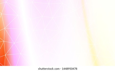 Low poly layout. For your wallpaper, advert, banner, poster. Vector illustration. Creative gradient color. 