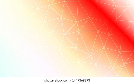 Low poly layout. For your wallpaper, advert, banner, poster. Vector illustration. Creative gradient color. 
