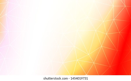 Low poly layout. For your wallpaper, advert, banner, poster. Vector illustration. Creative gradient color. 