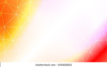 Low poly layout. For your wallpaper, advert, banner, poster. Vector illustration. Creative gradient color. 