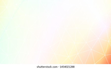 Low poly layout. For your wallpaper, advert, banner, poster. Vector illustration. Creative gradient color. 