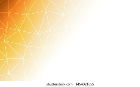 Low poly layout. For your wallpaper, advert, banner, poster. Vector illustration. Creative gradient color. 