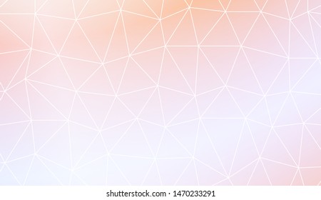 Low poly layout. For your wallpaper, advert, banner, poster. Vector illustration. Creative gradient color. 