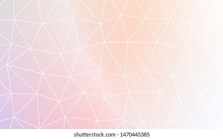 Low poly layout. For your wallpaper, advert, banner, poster. Vector illustration. Creative gradient color. 