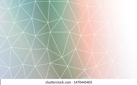 Low poly layout. For your wallpaper, advert, banner, poster. Vector illustration. Creative gradient color. 