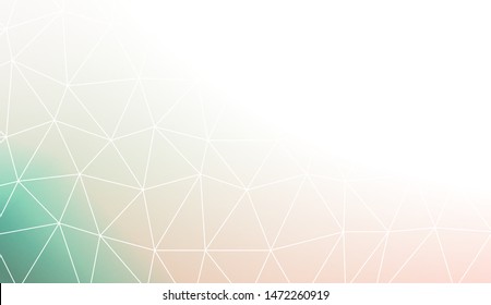 Low poly layout. For your wallpaper, advert, banner, poster. Vector illustration. Creative gradient color. 