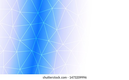 Low poly layout. For your wallpaper, advert, banner, poster. Vector illustration. Creative gradient color. 