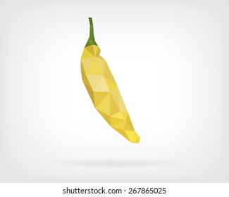 Low Poly "Lemon Drop" Pepper