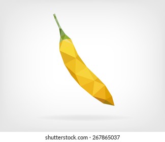 Low Poly "Lemon Drop" Pepper