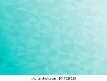 Low poly  light green background for decoration, web design and presentation