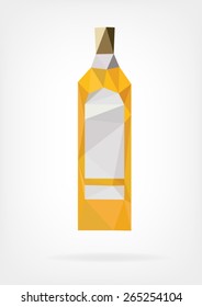 Low Poly Liquor Bottle