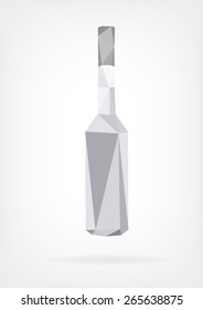 Low Poly Liquor Bottle