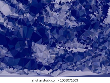 Low poly mosaic background. Template design, list, front page, brochure layout, banner, idea, cover, print, flyer, book, blank, card, ad, sign, sheet. Copy space. Vector clip art.