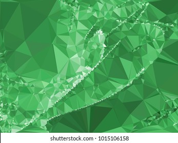 Low poly mosaic background. Template design, list, front page, brochure layout, banner, idea, cover, print, flyer, book, blank, card, ad, sign, sheet. Copy space. Vector clip art.
