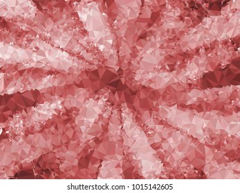 Low poly mosaic background. Template design, list, front page, brochure layout, banner, idea, cover, print, flyer, book, blank, card, ad, sign, sheet. Copy space. Vector clip art.