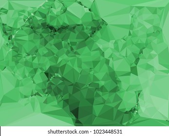 Low poly mosaic background. Template design, list, front page, brochure layout, banner, idea, cover, print, flyer, book, blank, card, ad, sign, sheet. Copy space. Vector clip art.