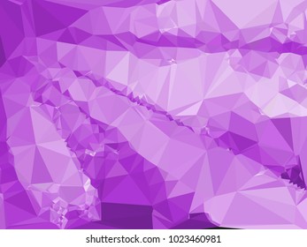 Low poly mosaic background. Template design, list, front page, brochure layout, banner, idea, cover, print, flyer, book, blank, card, ad, sign, sheet. Copy space. Vector clip art.
