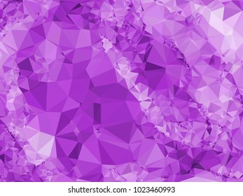 Low poly mosaic background. Template design, list, front page, brochure layout, banner, idea, cover, print, flyer, book, blank, card, ad, sign, sheet. Copy space. Vector clip art.