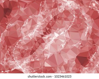 Low poly mosaic background. Template design, list, front page, brochure layout, banner, idea, cover, print, flyer, book, blank, card, ad, sign, sheet. Copy space. Vector clip art.