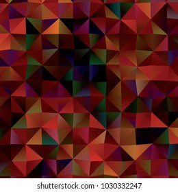 Low poly mosaic background. Template design, list, front page, brochure layout, banner, idea, cover, print, flyer, book, blank, card, ad, sign, sheet. Copy space. Vector clip art.