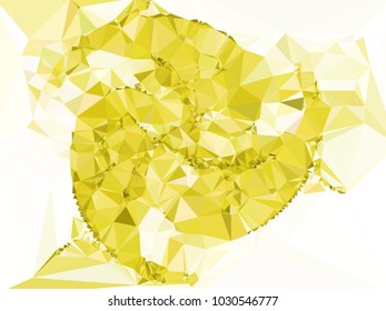 Low poly mosaic background. Template design, list, front page, brochure layout, banner, idea, cover, print, flyer, book, blank, card, ad, sign, sheet. Copy space. Vector clip art.