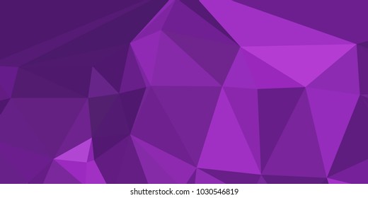Low poly mosaic background. Template design, list, front page, brochure layout, banner, idea, cover, print, flyer, book, blank, card, ad, sign, sheet. Copy space. Vector clip art.