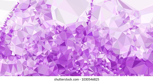 Low poly mosaic background. Template design, list, front page, brochure layout, banner, idea, cover, print, flyer, book, blank, card, ad, sign, sheet. Copy space. Vector clip art.
