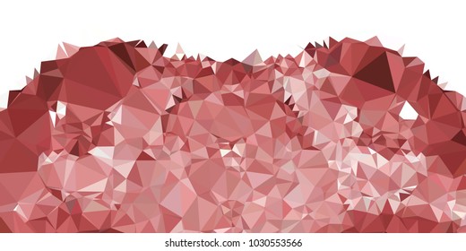 Low poly mosaic background. Template design, list, front page, brochure layout, banner, idea, cover, print, flyer, book, blank, card, ad, sign, sheet. Copy space. Vector clip art.