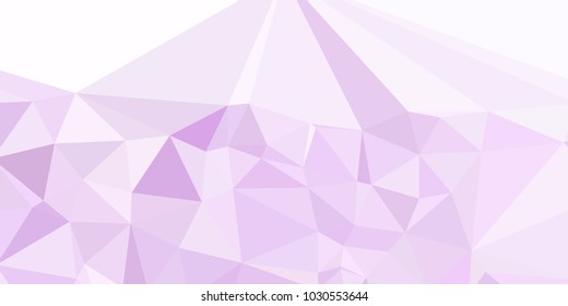 Low poly mosaic background. Template design, list, front page, brochure layout, banner, idea, cover, print, flyer, book, blank, card, ad, sign, sheet. Copy space. Vector clip art.