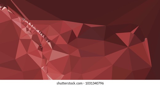 Low poly mosaic background. Template design, list, front page, brochure layout, banner, idea, cover, print, flyer, book, blank, card, ad, sign, sheet. Copy space. Vector clip art.