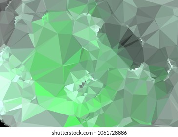Low poly mosaic background. Template design, list, front page, brochure layout, banner, idea, cover, print, flyer, book, blank, card, ad, sign, sheet. Copy space. Vector clip art.