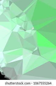 Low poly mosaic background. Template design, list, front page, brochure layout, banner, idea, cover, print, flyer, book, blank, card, ad, sign, sheet. Copy space. Vector clip art.