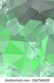 Low poly mosaic background. Template design, list, front page, brochure layout, banner, idea, cover, print, flyer, book, blank, card, ad, sign, sheet. Copy space. Vector clip art.