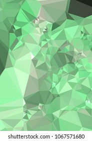 Low poly mosaic background. Template design, list, front page, brochure layout, banner, idea, cover, print, flyer, book, blank, card, ad, sign, sheet. Copy space. Vector clip art.