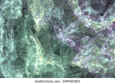 Low poly mosaic background. Template design, list, front page, brochure layout, banner, idea, cover, print, flyer, book, blank, card, ad, sign, sheet. Copy space. Vector clip art.
