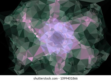 Low poly mosaic background. Template design, list, front page, brochure layout, banner, idea, cover, print, flyer, book, blank, card, ad, sign, sheet. Copy space. Vector clip art.
