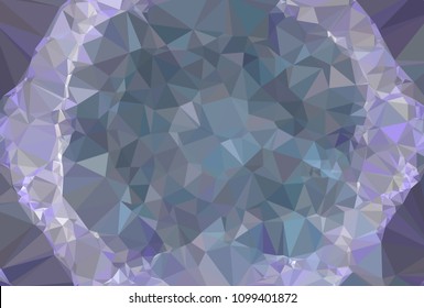 Low poly mosaic background. Template design, list, front page, brochure layout, banner, idea, cover, print, flyer, book, blank, card, ad, sign, sheet. Copy space. Vector clip art.