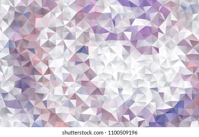 Low poly mosaic background. Template design, list, front page, brochure layout, banner, idea, cover, print, flyer, book, blank, card, ad, sign, sheet. Copy space. Vector clip art.