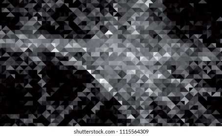 Low poly mosaic background. Template design, list, front page, brochure layout, banner, idea, cover, print, flyer, book, blank, card, ad, sign, sheet. Copy space. Vector clip art.