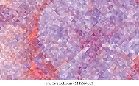 Low poly mosaic background. Template design, list, front page, brochure layout, banner, idea, cover, print, flyer, book, blank, card, ad, sign, sheet. Copy space. Vector clip art.