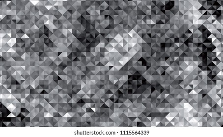 Low poly mosaic background. Template design, list, front page, brochure layout, banner, idea, cover, print, flyer, book, blank, card, ad, sign, sheet. Copy space. Vector clip art.