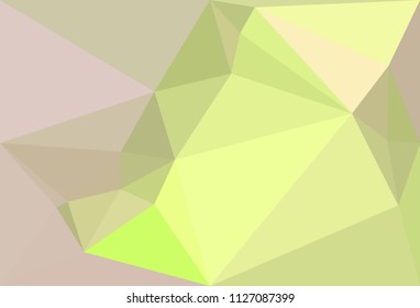 Low poly mosaic background. Template design, list, front page, brochure layout, banner, idea, cover, print, flyer, book, blank, card, ad, sign, sheet. Copy space. Vector clip art.