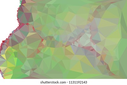Low poly mosaic background. Template design, list, front page, brochure layout, banner, idea, cover, print, flyer, book, blank, card, ad, sign, sheet. Copy space. Vector clip art.