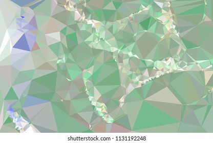 Low poly mosaic background. Template design, list, front page, brochure layout, banner, idea, cover, print, flyer, book, blank, card, ad, sign, sheet. Copy space. Vector clip art.